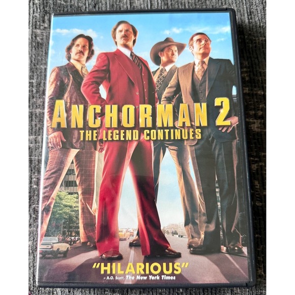 Other - Paramount Anchorman 2 The Legend Continues DVD Excellent Comedy